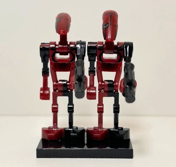 Lot de 2 Droide Star Wars type lego
