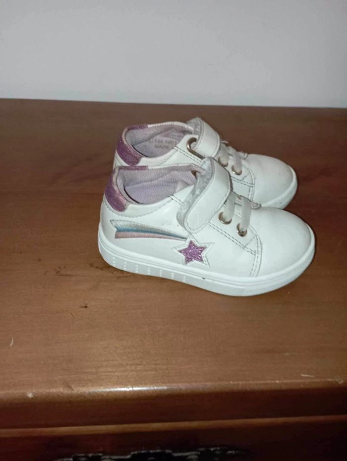 Basket bébé fille taille 21 marque pat& repaton très bon état - photo numéro 2
