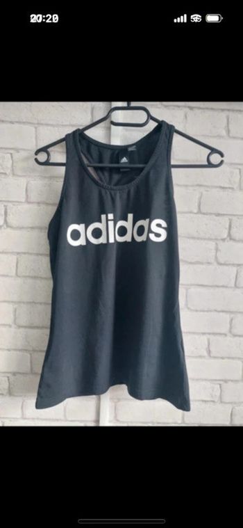 Débardeur 100% coton Adidas taille S