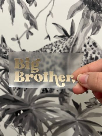 Flocage grand-frère 