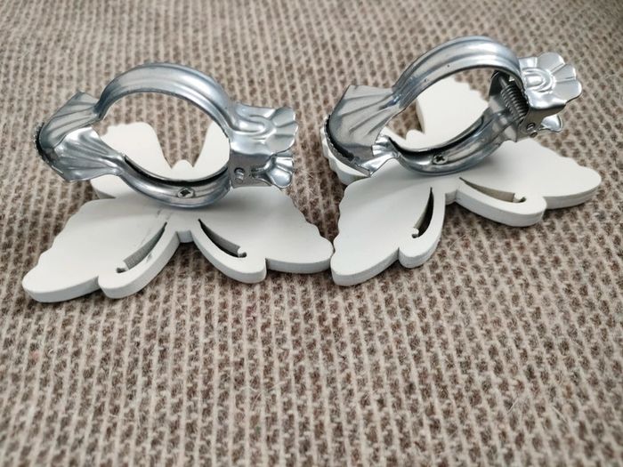 2 Pinces pour rideaux 🦋 - photo numéro 5