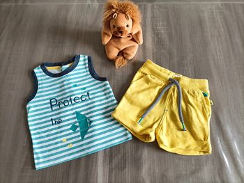 Ensemble été débardeur/ short bermuda Obaibi 3 mois