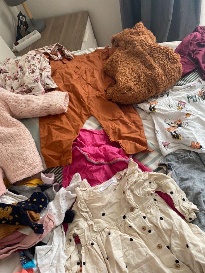 Lot vêtement bébé fille 9/12 mois - photo numéro 7