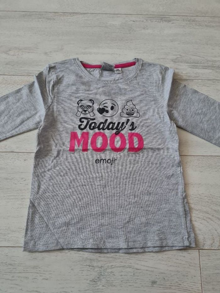 Haut ML Emoji 8 ans fille Neuf