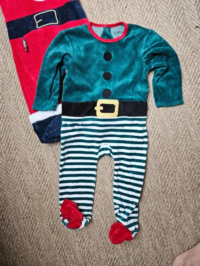 Lot Pyjamas Noël 24M - photo numéro 3