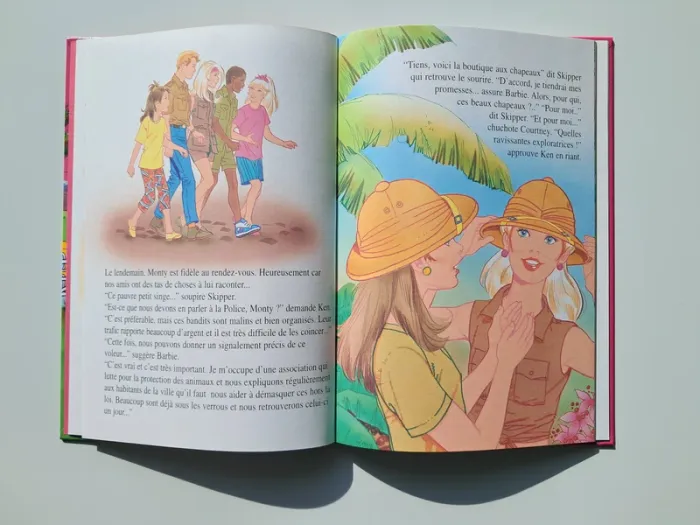 Livre Barbie en Safari Photo - photo numéro 2