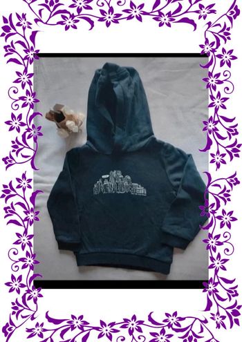 Sweat à capuche Kiabi