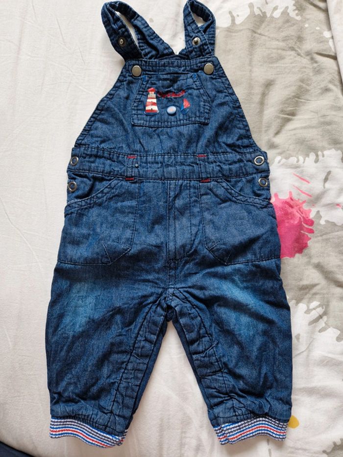 Salopette en jean orchestra 6 mois