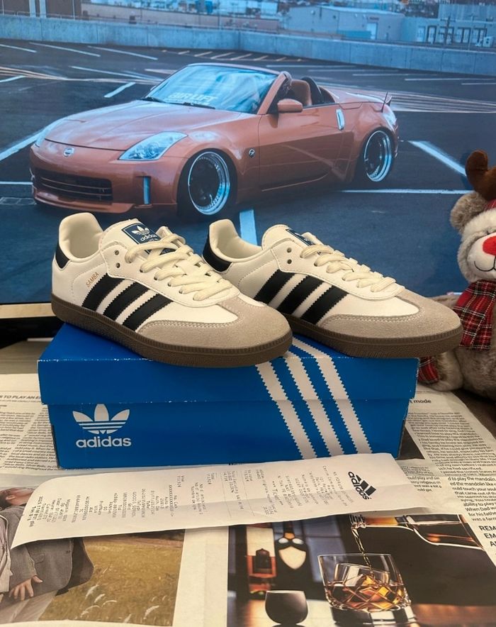 Originais Adidas Samba Blanc Taille 36 - photo numéro 3