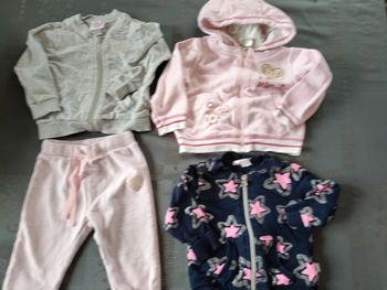 Lot 3 gilet + 1 pantalon 12 mois