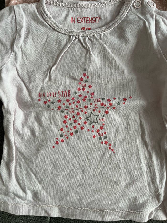 T-shirts ML 6 mois - photo numéro 3