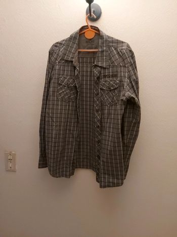 Chemise à carreaux