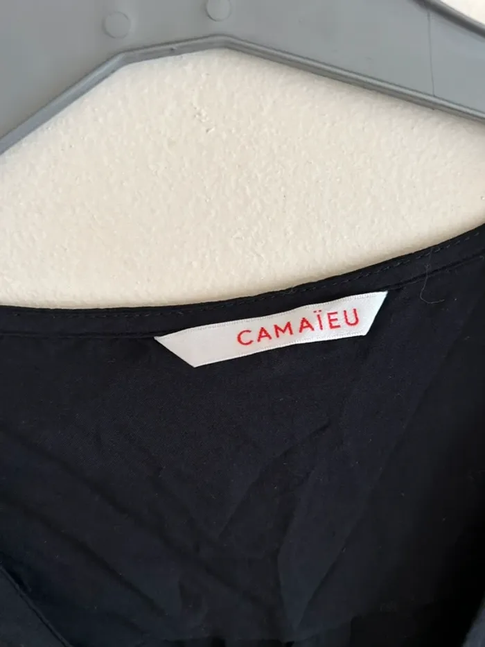 Blouse noire camaïeu - photo numéro 2