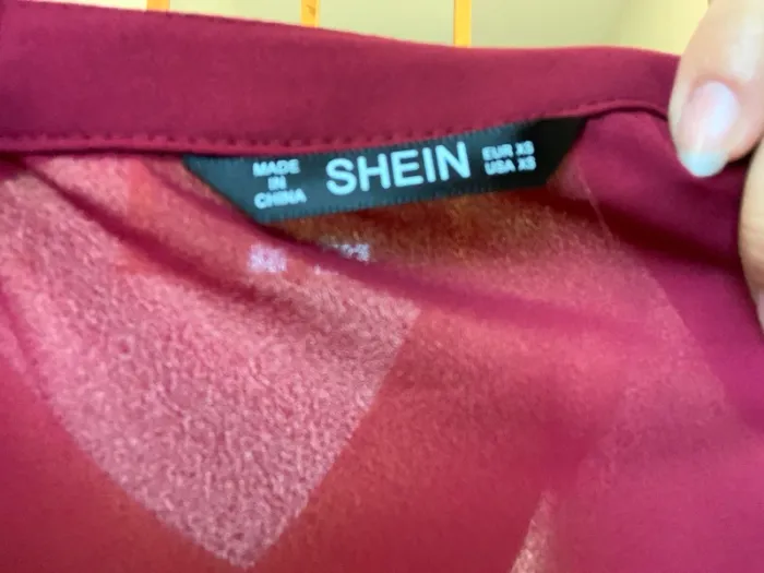 Blouse bordeaux Shein - photo numéro 4