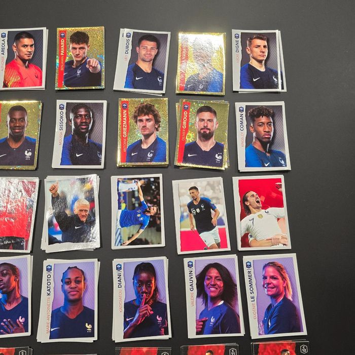 Lot 72 cartes de football Panina et intermarché - photo numéro 5
