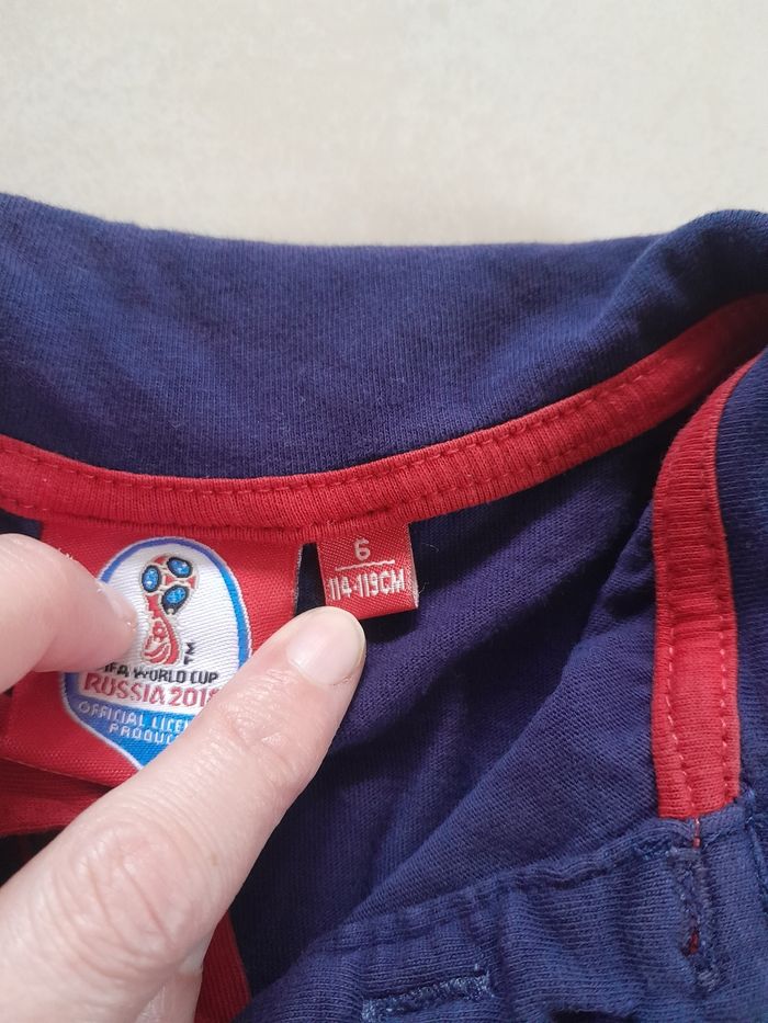 Tee-shirt/polo équipe de France - photo numéro 3