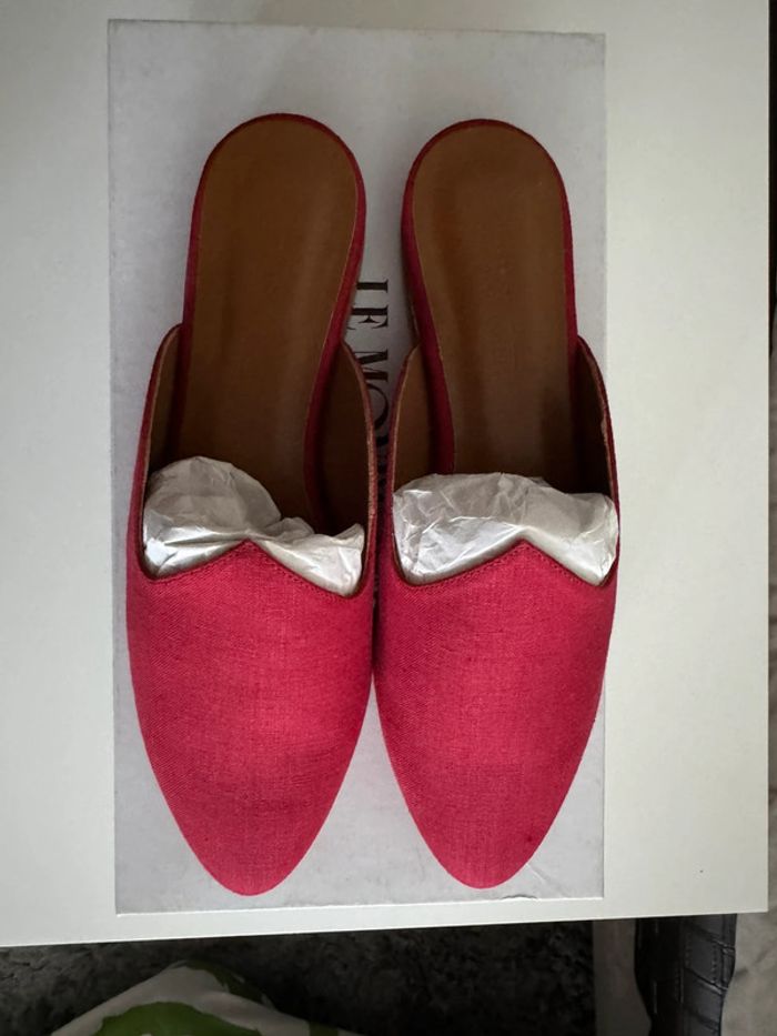 Mules Femme Rouge - Le Monde Beryl - Taille 38 - Neuf - photo numéro 5