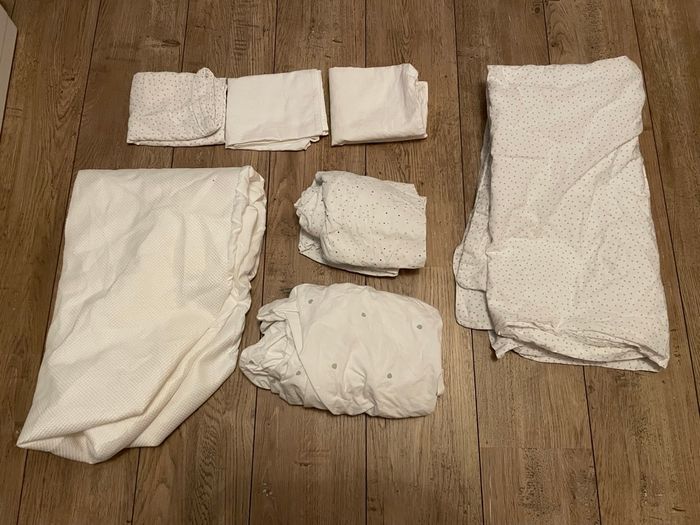 Lot de draps lit bébé