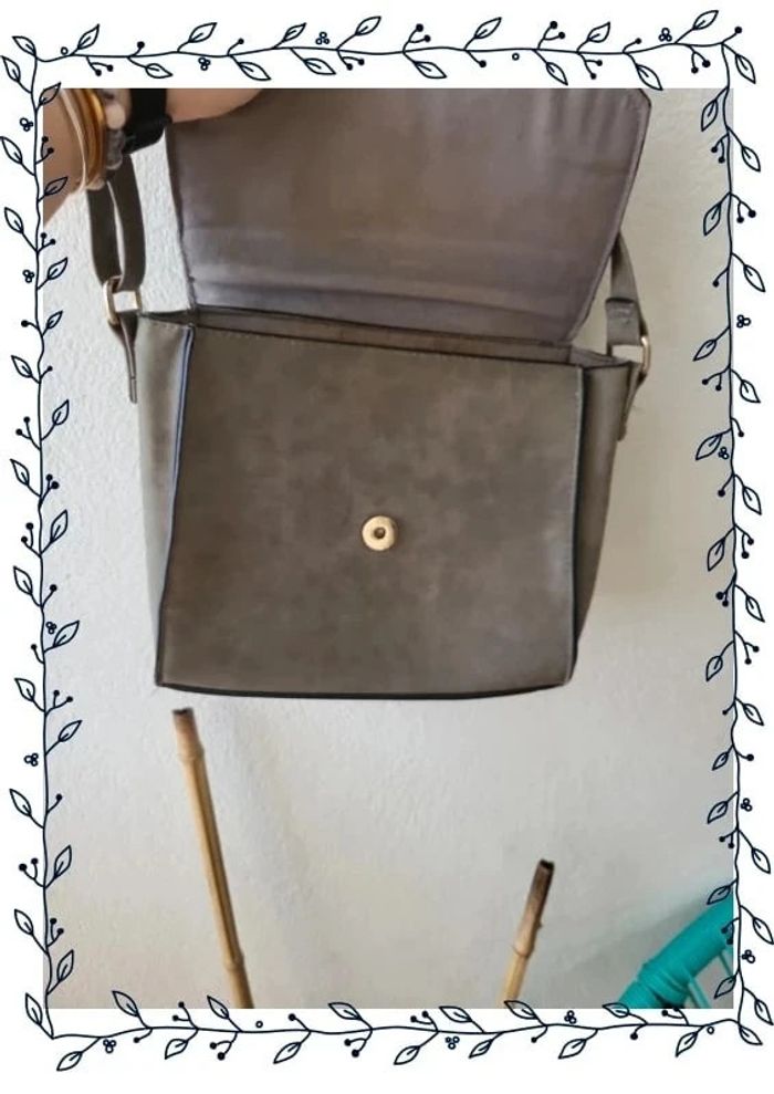 Petit sac gris - photo numéro 5