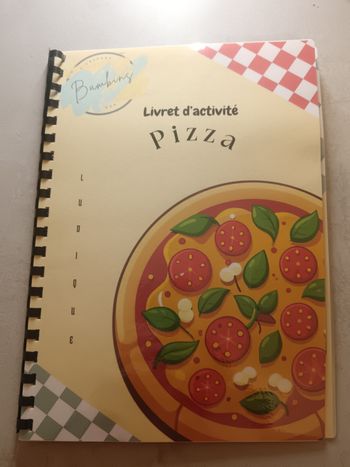 Livret d'activité pizzas