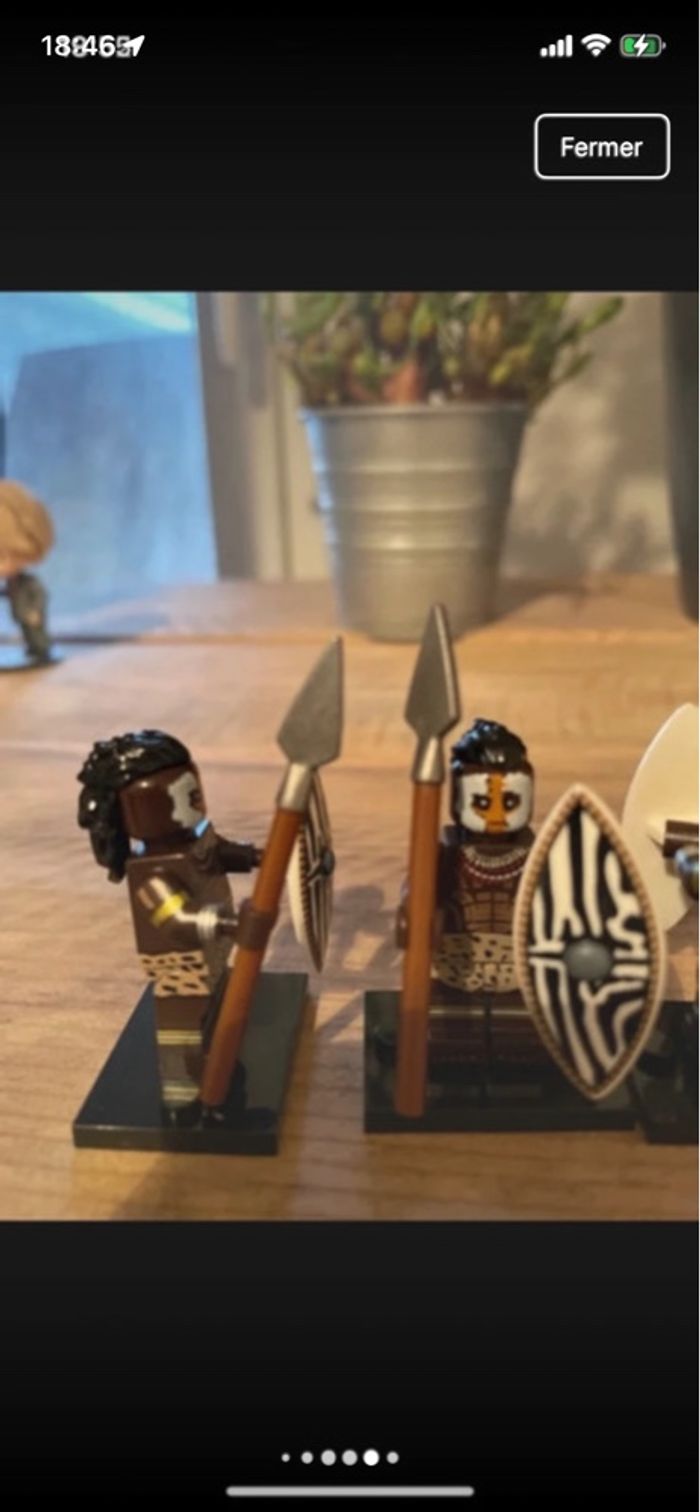 Minifigure Lot guerriers Nubiens - photo numéro 5