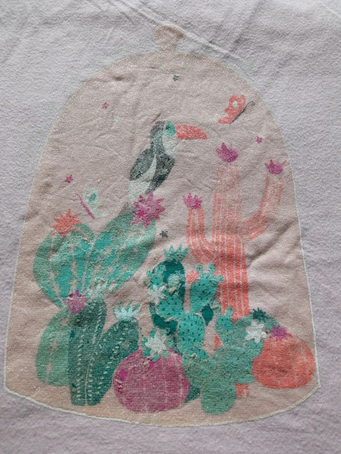 Tee-shirt rose Kiabi 10ans - photo numéro 2