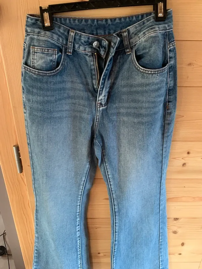 Jeans bas large