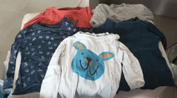 T-shirts manches longues 18 mois