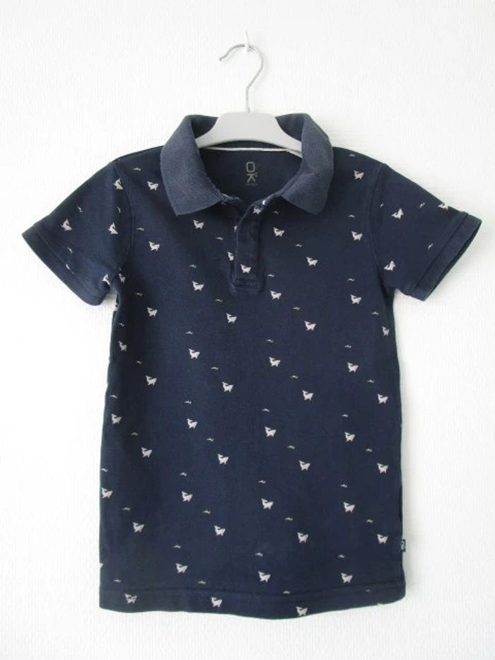 Polo marine Okaïdi 6 ans TBE - photo numéro 2