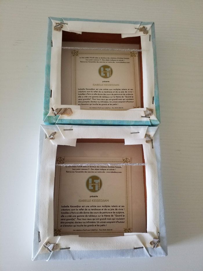 2 cadre décoratif enfants neuf - photo numéro 5