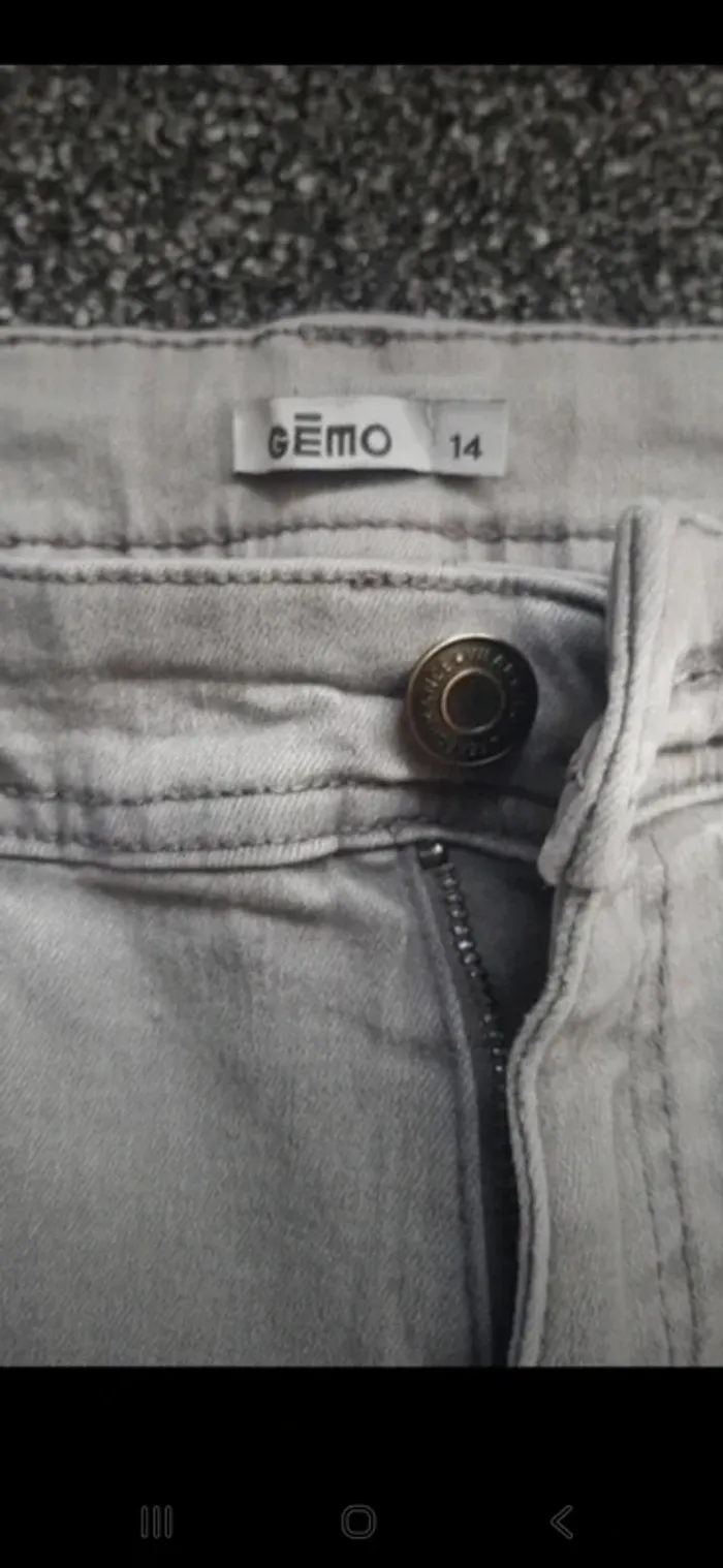Lot de jean's 14 ans Rivaldi et gemo
 garçon  taille 14 ans - photo numéro 5