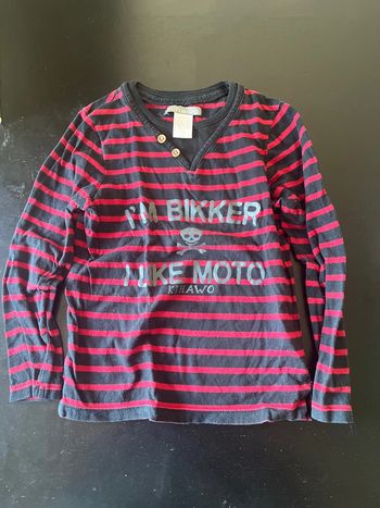 Tee shirt manches longues 6 ans,bikker