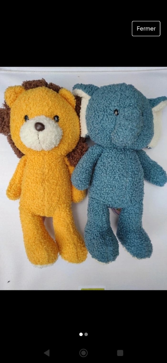 Lot peluches