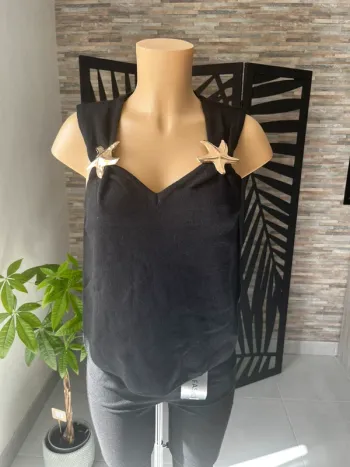 Pull avec laine étoiles de mer