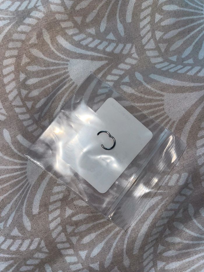 Piercing narine neuf argenté - photo numéro 2