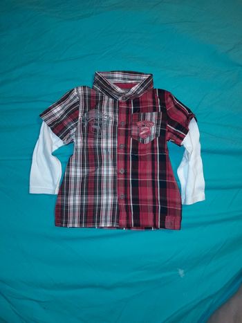 Orchestra chemise carreaux taille 6 mois