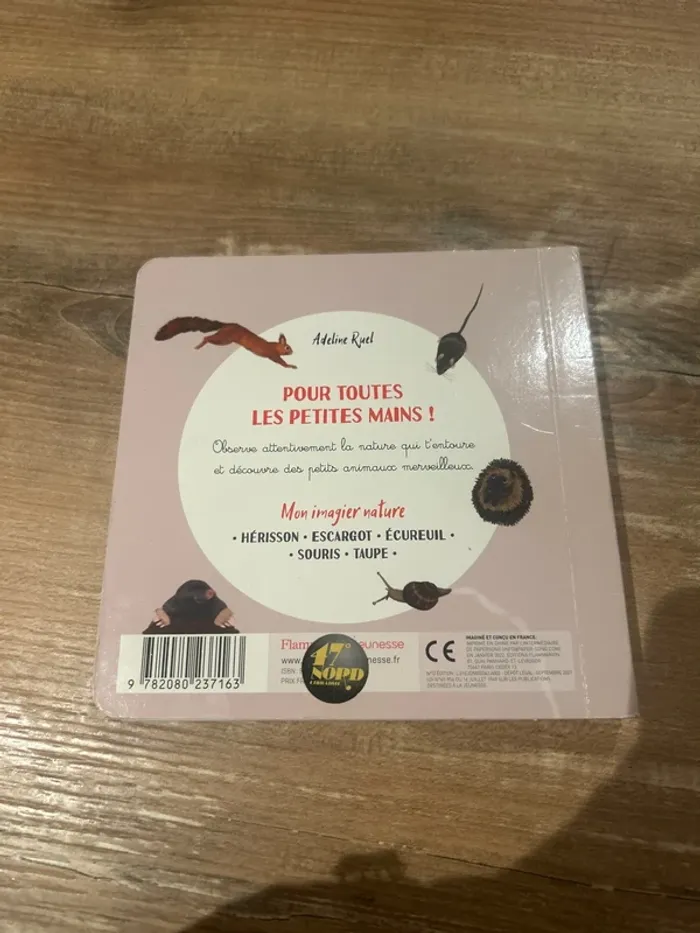 Livre mon imagier les petits animaux de mon jardin - photo numéro 2