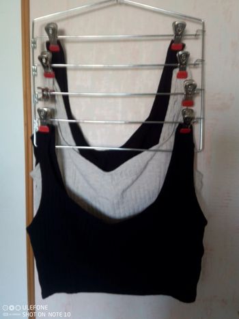 Lot de 3 tops court taille M