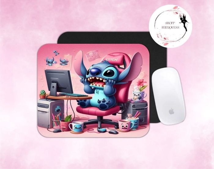 Stitch Ordinateur - Tapis de souris
