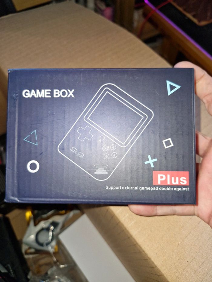 Game box console portable