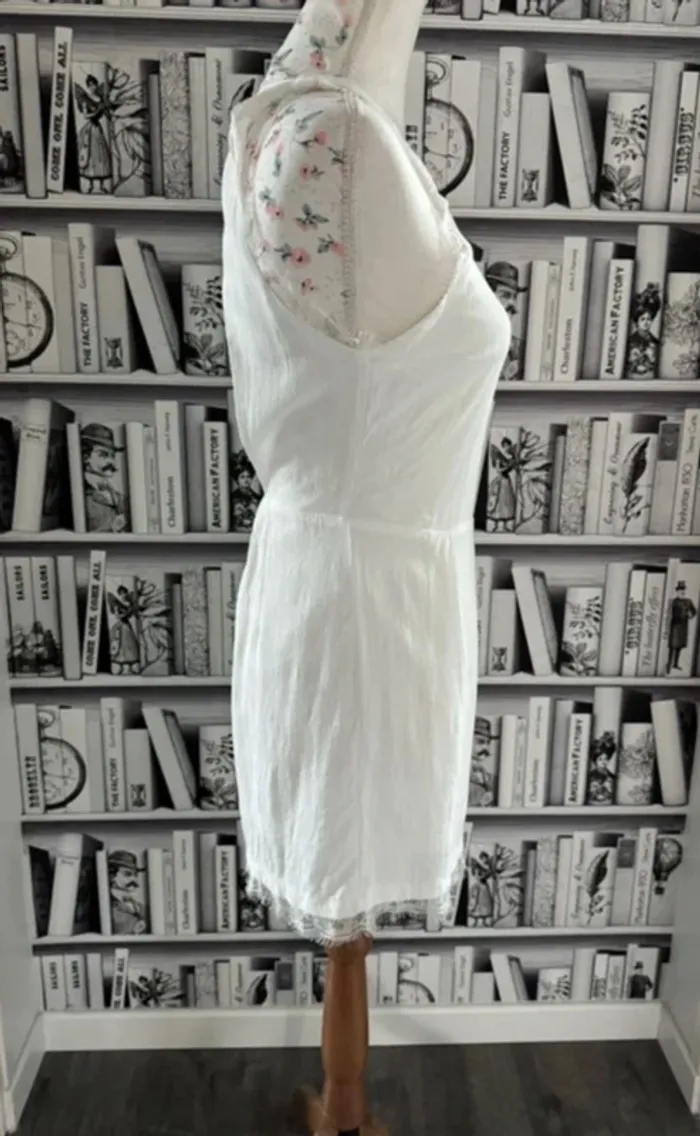 Superbe combishort blanche Mango taille S ou 36 - photo numéro 5