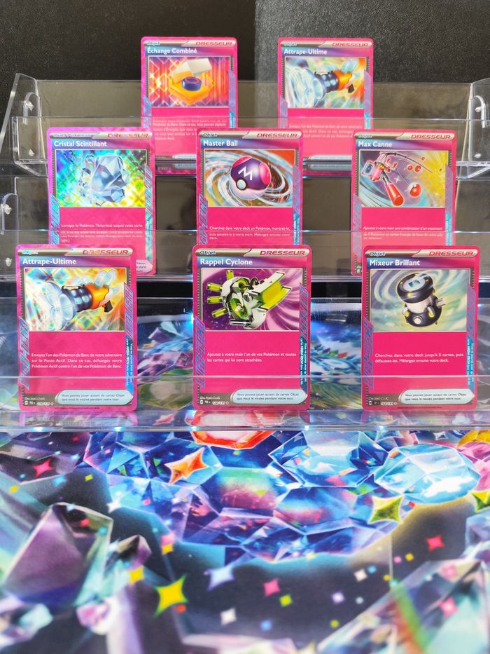 Lot de 8 cartes Pokémon neuves 🇨🇵 High-tech