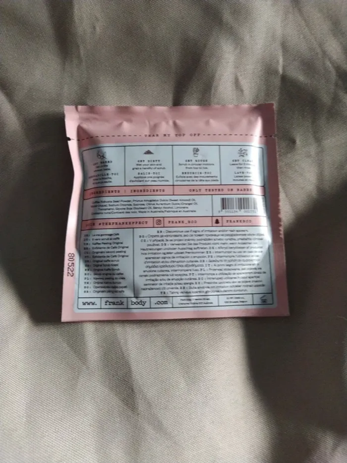 Exfoliant frank body - photo numéro 2