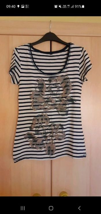 Tee shirt marinière Taille 1