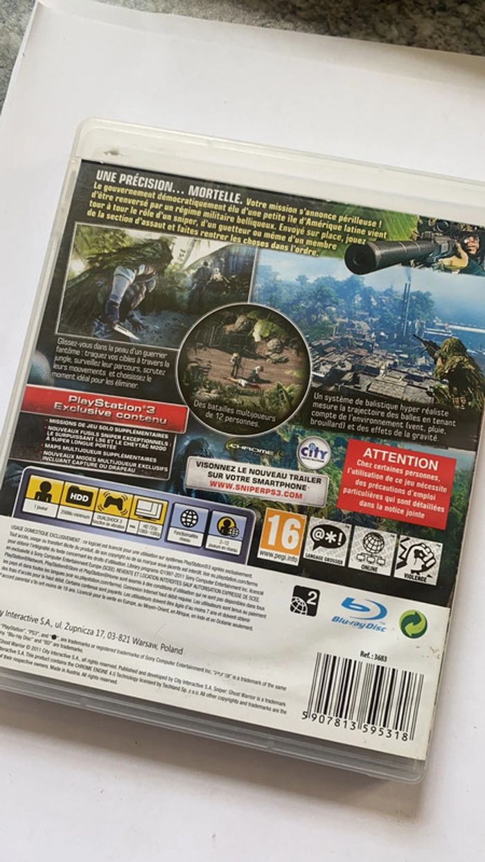 sniper ghost warrior ps3 - photo numéro 3