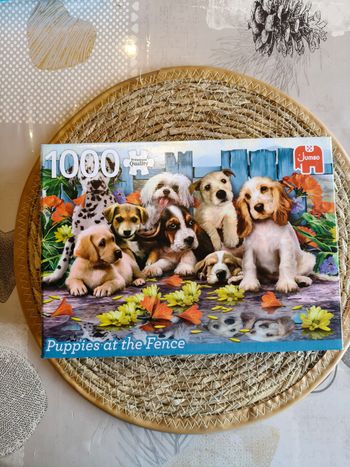 Puzzle 1000 pièces Chiots 