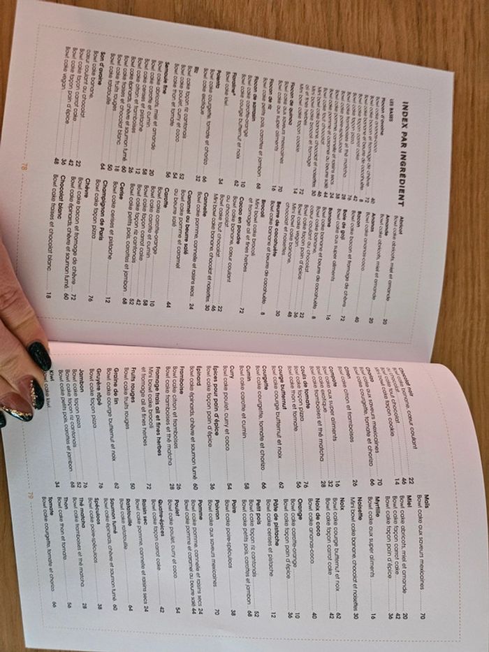 Livre 35 recettes bowl cake - photo numéro 5