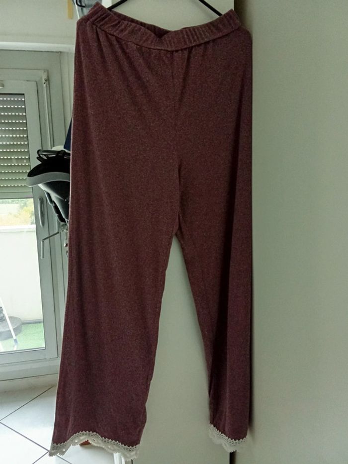 Pyjama femme M avec dentelles - photo numéro 2