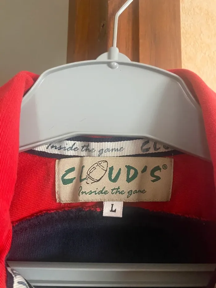 Polo rugby vintage Équipe de France – Taille L – Coq brodé & style rétro 🇫🇷 - photo numéro 7