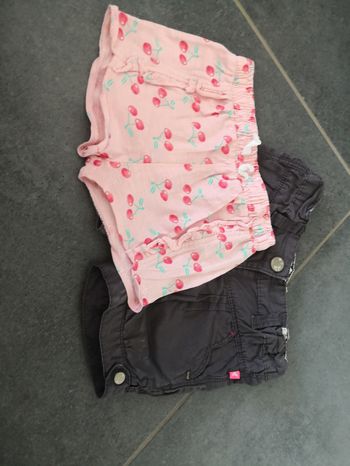 Lot de 2 shorts